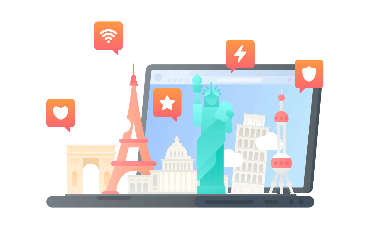 在图瓦卢连接到中国的加速器 - 大陆VPN